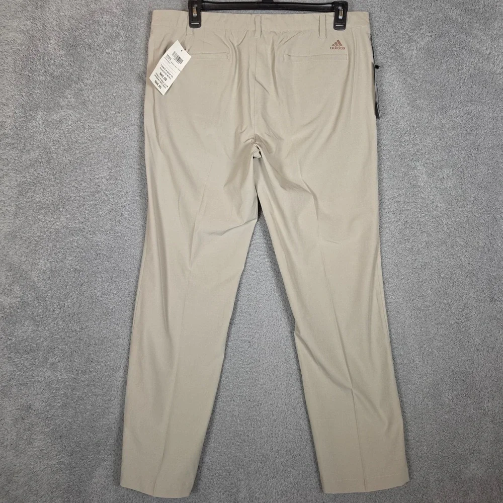 Adidas Ultimate Tapered Pant Mens 38x32‎ Sesame Performance Golf Outdoor NEW